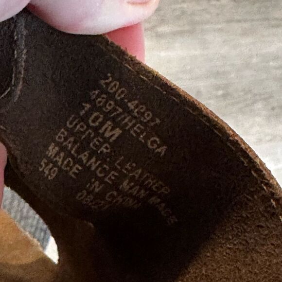 White Mountain Helga Brown Sandal SZ 10 M - Picture 6 of 7